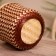 Wicker basket, from bamboo 20x20x17 cm