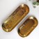Set of dishes, 45/30 cm, 2 pcs, gold color