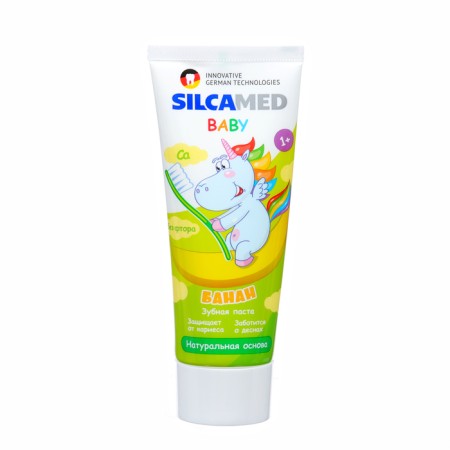 Children's paste Silcamed Baby "Banana" 1+, 65 g-1