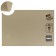 Binding cardboard 1.25 mm, 70 x 100 cm, 5 sheets, 800 g/m², gray
