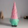 Polystone souvenir "Boolechka in a pink cap with sprinkling, with a gift" 10.5x8x25 cm
