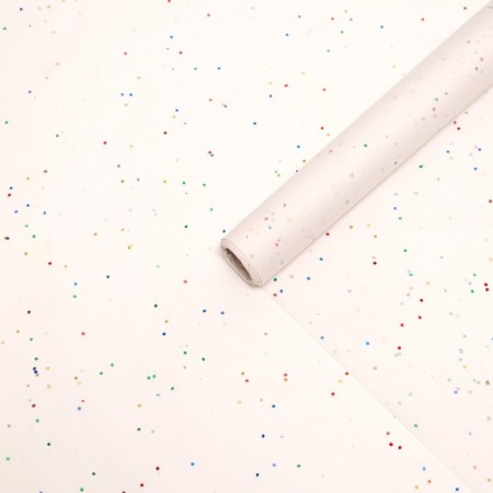 Paper Pacific, "Confetti", white, 50 x 66 cm