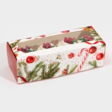 Box for confectionery with the Window 