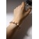 Bracelet Pearl "Spring", beads No. 10, white-pink color