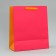 Two-color gift package, packaging, “pink-orange”, ml 23 x 27 x 11.5 cm