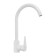 Kitchen mixer Zein Z2504, single -leaf, 40 mm cartridge, stainless steel, white