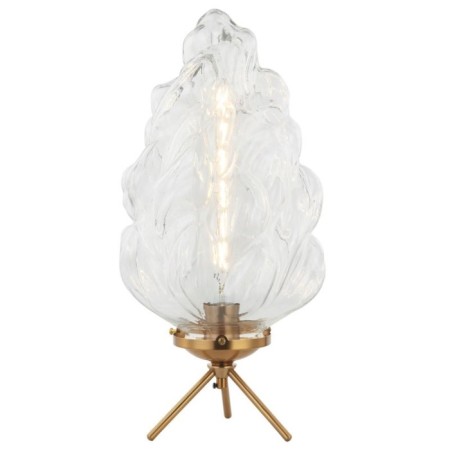 Stilfort 2152/00/01t Cream, 1x40W, E27, 250x250x490 mm, bronze color.