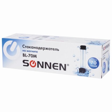 Sonnen BL-70M glass holder, 70 glasses, Magnet, black-5