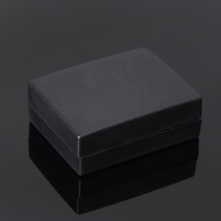 Set of male "cufflink + tie clip" thread, silver color-2