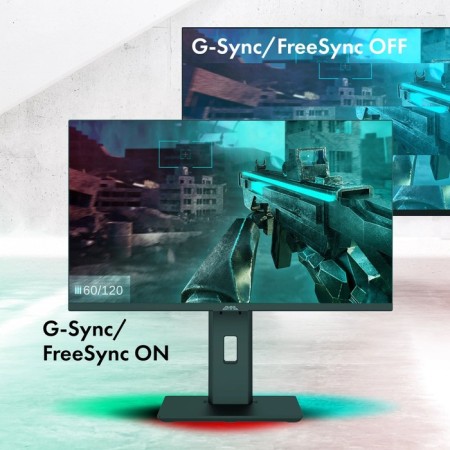 Monitor GMNG 23.8 "Gaming GM-24F03 Black IPS LED 3MS 16: 9 HDMI Matte Has Piv 300CD 178g 107748-3