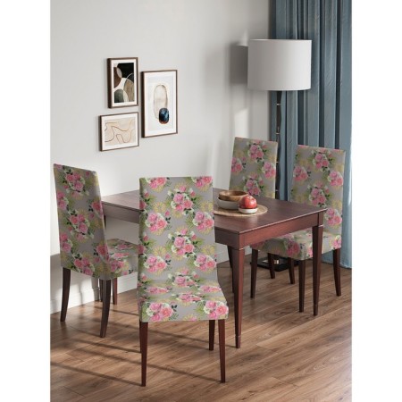 Decorative case on a chair with a back-3