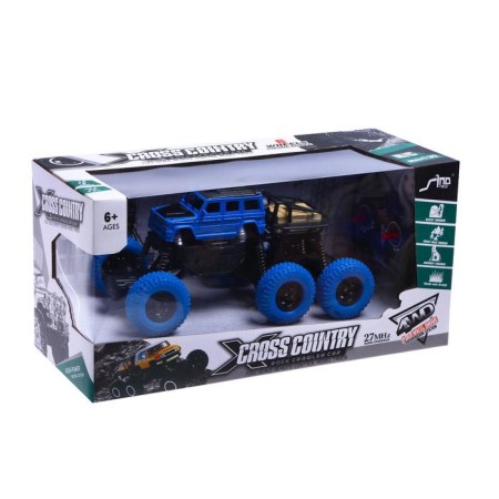 Radio -controlled jeep "Monster 6x6", works on the battery-5