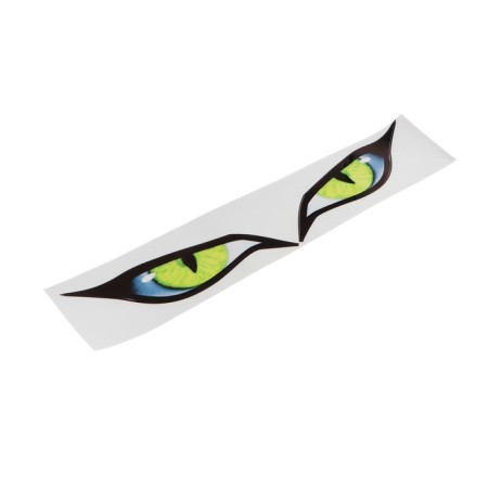 Sticker on the car "Eyes", 32 × 7 cm, yellow-2