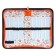 Penal 1 section 115 x 190 mm, Hatber "Modern Science", laminated cardboard, black/orange npn_43023