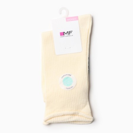 Women's socks, color cream size 25-27-2