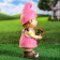 Garden figure "Girl with flowers" 33x15x14cm