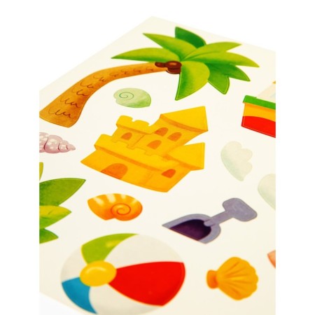 Application on the plastic "on the beach"-6