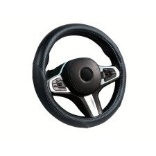 Carfashion magnum steering wheel, size m, black/black/gray.