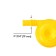 Distant sprayer, fitting under the hose, peak, plastic, "Snail", Greengo