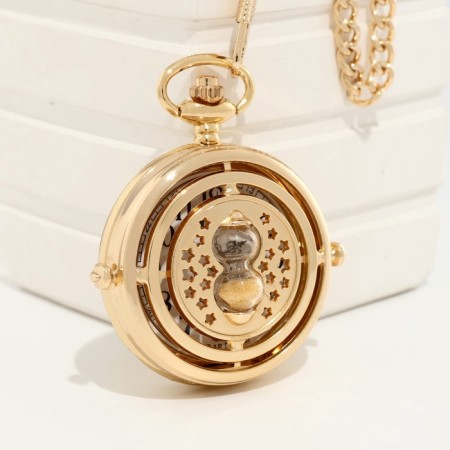 Pocket watches "sugar", quartz, d dial - 3.5 cm, chain -38 cm-6
