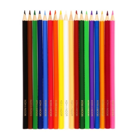 Pencils 18-I-N 3553 Racoon, hexagon, cards/UP-1