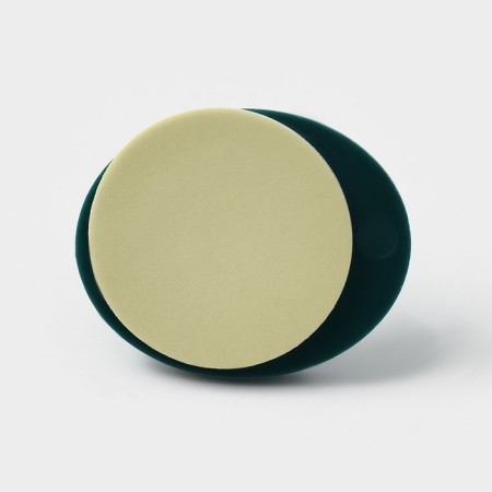 Gold self -adhesive hooks, 3 pcs, 4 × 4 × 2.5 cm, green color-4