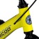 Bicycle 18 ’’ maxiscoo space standard, yellow matte color