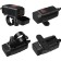 Charger for the steering wheel Moto with a toggle switch, USB + 3.0 Type-C, wire 40 cm