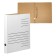 A4 delayer, calligrata, microhofrocarton, white, up to 300 l, roots width 30 mm