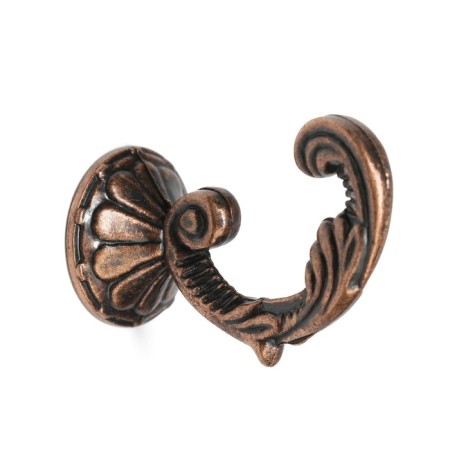 Hook for curtains ks002, one -rod, color copper-4