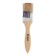 Brush flat tundra, mixed bristles, wooden handle, 1.5 ", 38 mm