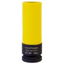 Головка торцевая WIEDERKRAFT WDK-703-4019L, ударная, тонкостенная, 1/2", 19 мм