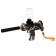 The Uzi automatic machine, shoots with gel bullets, works from the battery, mix