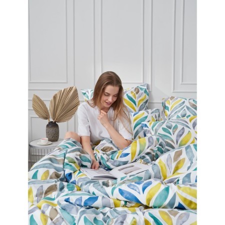 Bed linen 1.5 joint venture, size 150x214 cm, 143x215 cm, 70x70 cm - 2 pcs-5
