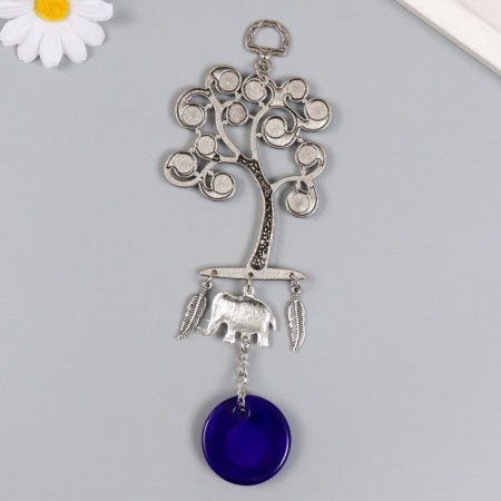 Suspension from the evil eye "Tree and Elephant" 21 cm-2