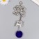 Suspension from the evil eye "Tree and Elephant" 21 cm
