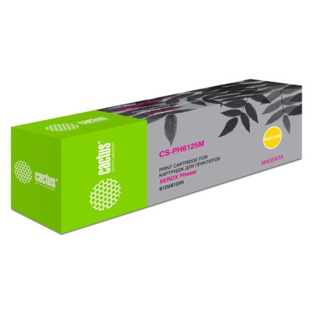 CACTUS CSTUS CS-PH6125M 106R0136 MAGenta for Xerox Phaser 6125 (1000K), purple-1