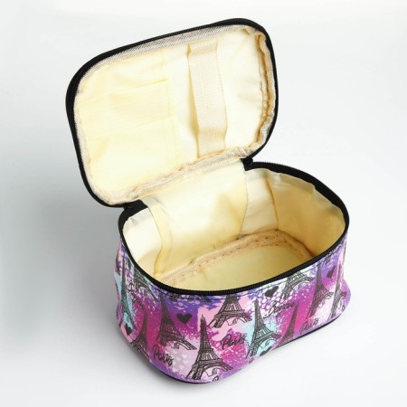 Lightning cosmetic bag, purple color-2