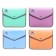 The A5+, 600 μm button, Erichkrause "Matt Pastel Bloom", with extension, opaque, with textile insert, mix