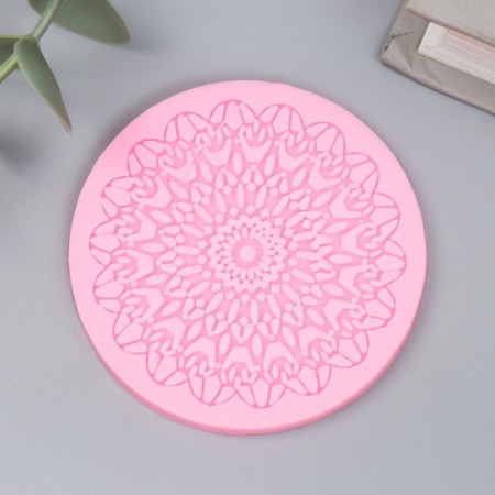 Mold Silicon "Mehendi" 6.8x6.8 cm