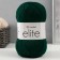 Yarn "Elite" 100% acrylic 300m/100g (590 dark green)