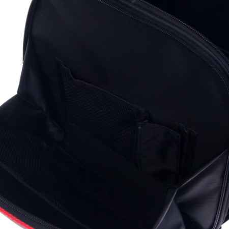 School backpack 38 x 30 x 16 cm, ergonomic back, Stavia "Black Machine"-9