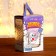 New Year's set for creativity. Mug for coloring with postcards "New Year! Joyful snowman "