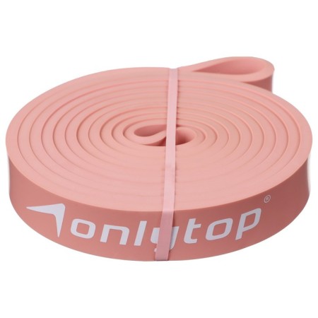 Espander multifunctional tape onlytop, 208x2.2x0.5 cm, 5-22 kg, pink color-3