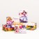 A set of boxes 10 in 1 "Princess" 32.5 x 20 x 12.5 -12 x 7 x 4 cm