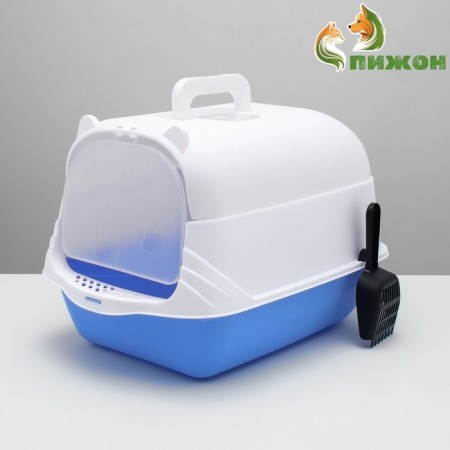 Domik toilet 35 x 50 x 35 cm, blue-1