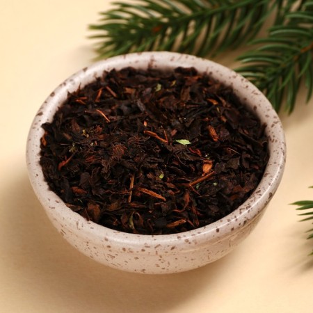 New Year! Black tea "congratulated ultra", taste: mint, 20 g.-2