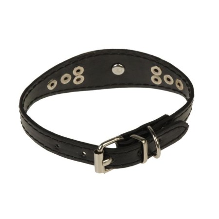 Bruther-gathering with a puppy, 29-32 x2.5 cm, artificial leather, black-1