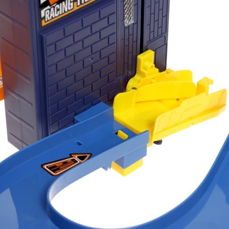 Speed ​​Auto Trade, multi -level, with an elevator, cars in the kit, works from batteries-4
