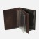 Cover for auto documents, passport department, brown color